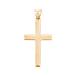 Dieser zierliche Kreuzanhänger aus 925 Sterling Silber, wahlweise silberfarben oder vergoldet, ist ein minimalistischer Halsschmuck für Damen und Herren, die ihren Glauben dezent im Alltag und zu besonderen Anlässen zeigen möchten.