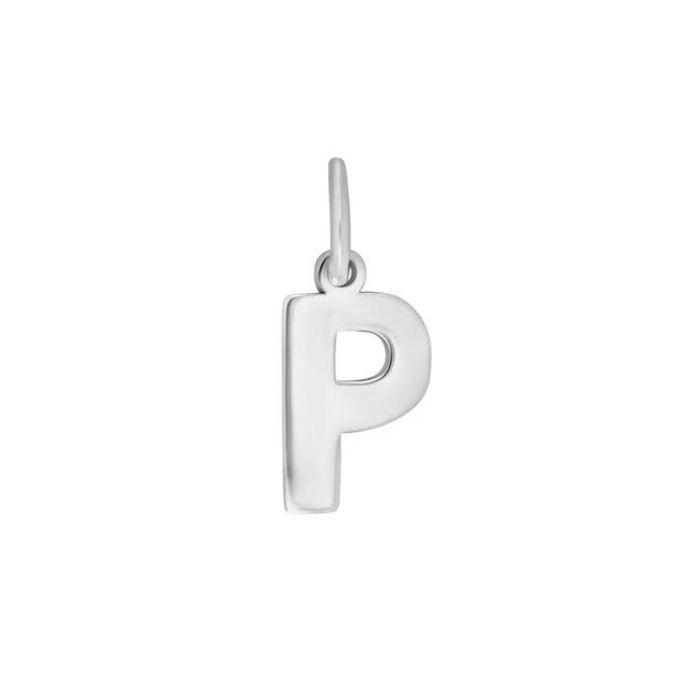 Der Schmuckanhänger in Buchstabenform besteht aus poliertem 925 Sterling Silber, ist schlicht und modern gestaltet und eignet sich ideal als persönlicher Halsschmuck für Damen, Jugendliche und Kinder.
