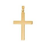 Dieser zierliche Kreuzanhänger aus 925 Sterling Silber, wahlweise silberfarben oder vergoldet, ist ein minimalistischer Halsschmuck für Damen und Herren, die ihren Glauben dezent im Alltag und zu besonderen Anlässen zeigen möchten.