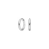 Diese minimalistischen Creolen aus Titan in Silber oder vergoldet überzeugen mit glatter Oberfläche, leichtem Tragegefühl und sicherem Klickverschluss – ideal für Damen und Herren im Alltag.