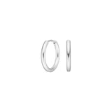 Diese minimalistischen Creolen aus Titan in Silber oder vergoldet überzeugen mit glatter Oberfläche, leichtem Tragegefühl und sicherem Klickverschluss – ideal für Damen und Herren im Alltag.