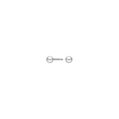 Die schlichten Ohrstecker aus 925 Sterling Silber mit polierter Kugelform sind ein zeitloses Schmuckstück für Damen, die minimalistischen Alltagsschmuck bevorzugen.