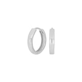 Schlichte Creolen-Ohrringe aus 925 Sterling Silber, wahlweise vergoldet, in glänzendem Minimal-Design für Damen und Teens – ideal für Alltag und elegante Anlässe.