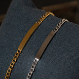 Armband - SON - Edelstahl - Flachpanzer 3.5mm