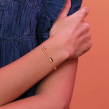 Armkette - 925er Silber - Leaves